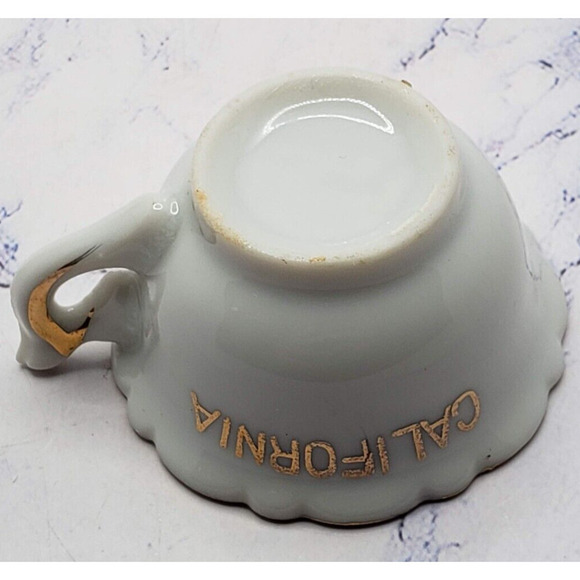 Victoria Ceramics Vintage Souvenir California Teacup and Saucer Set - Picture 7 of 8